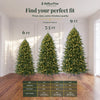Evergreen Spruce Christmas Tree Pre-Lit Artificial Decor Dual Color