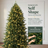 Evergreen Spruce Christmas Tree Pre-Lit Artificial Decor Dual Color